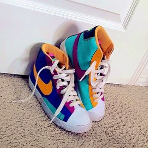 Colorful nikes
